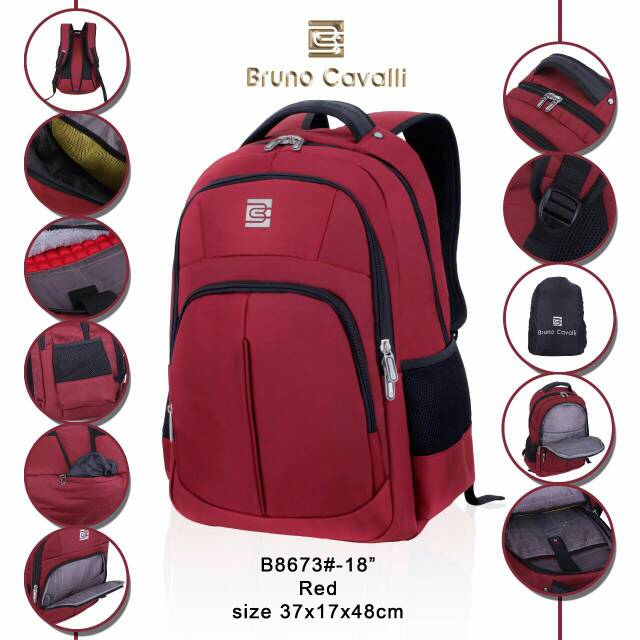 Tas ransel bruno cavalli 8673