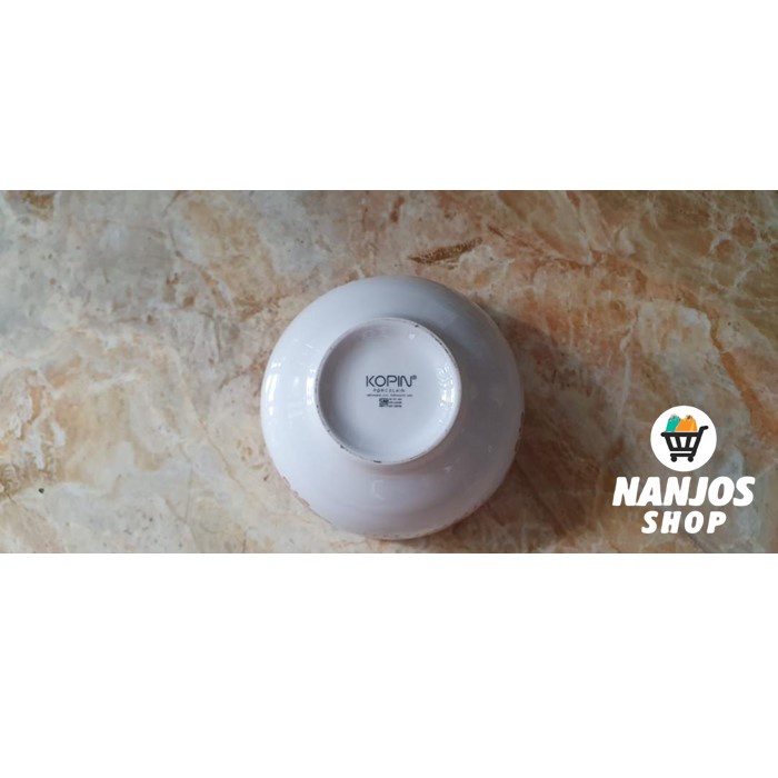 Kopin Mangkok Keramik Porcelain Bowl Mahkota Mewah Kpq 4rb 4 Inci