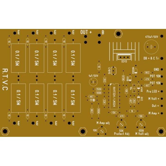 DSA kit regulator / power supply rtvc / ps radio komunikasi / adaptor .