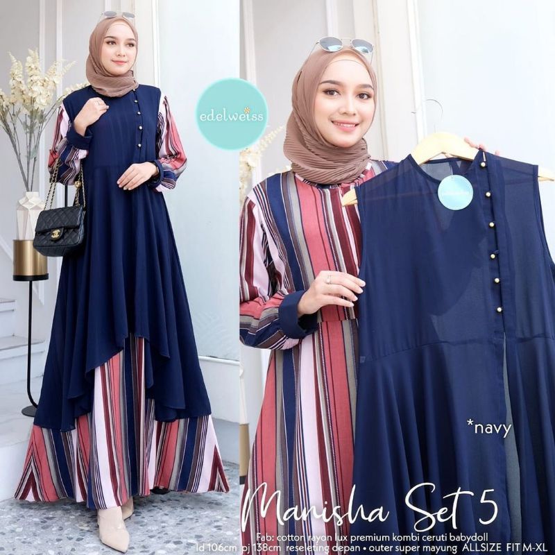 DRESS MANISHA SET 5 BY EDELWEISS