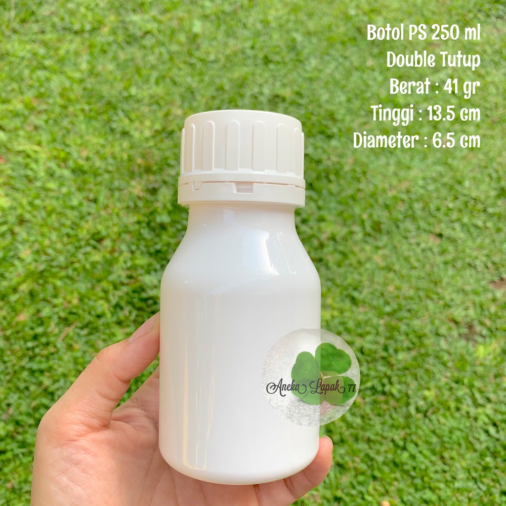 Botol PS 250 ml botol plastik tebal kopi juice minuman sehat jamu madu super tebal