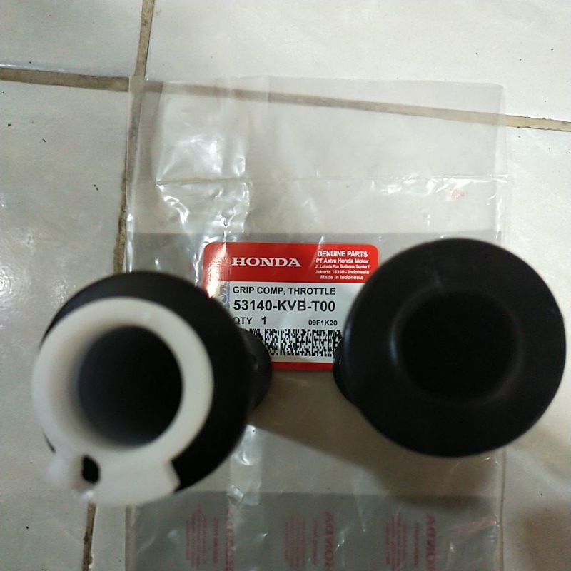 KDM_24 Handgrip Handfat Karet Stang Vario 110 Techno Beat Karbu Scoopy Spacy Lama-KODE KVB