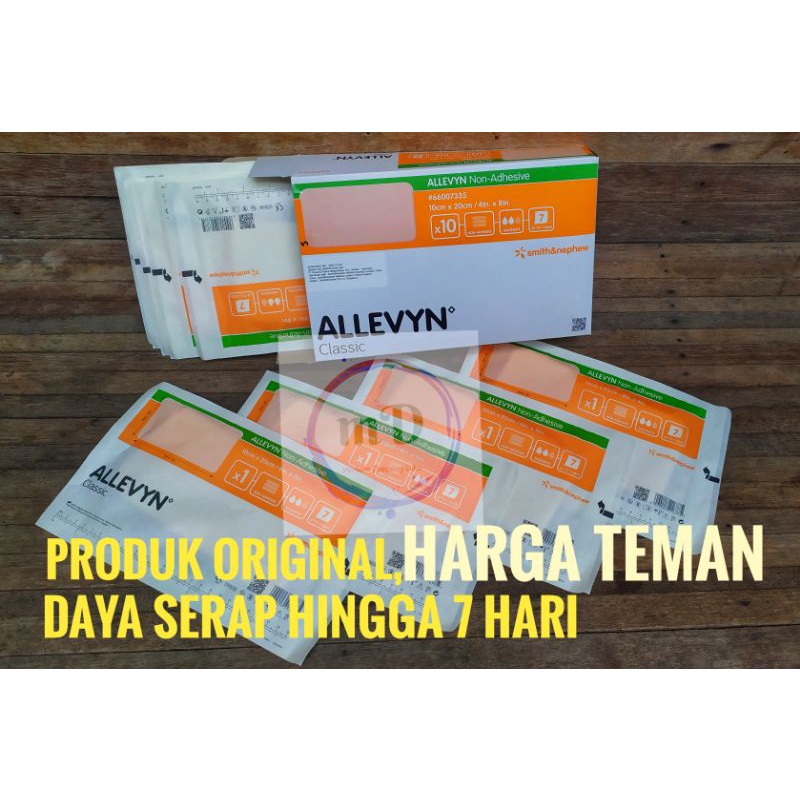 Foam Allevyn 20x10 cm Kalbe (ORIGINAL)