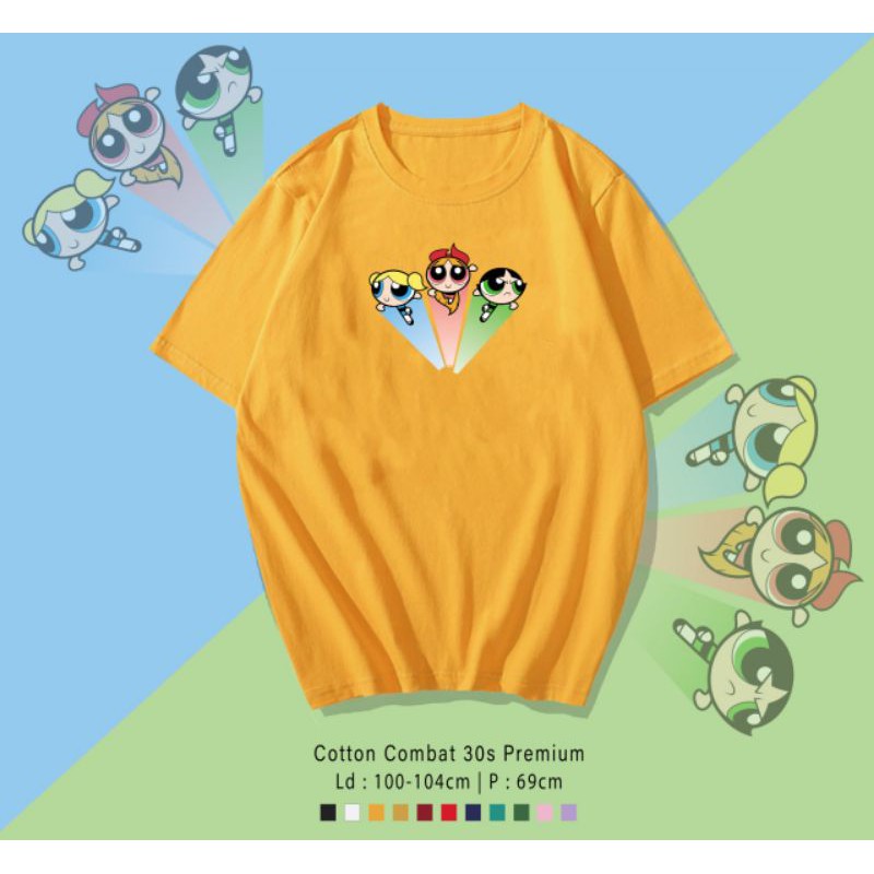 T-SHIRT / TUMLBR TEE KAOS 3PUFFGIRL OVERSIZE PREMIUM