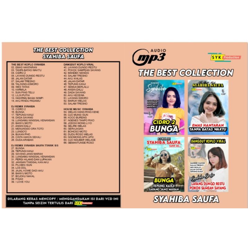 MP3 THE BEST COLLEKTION SYAHIBA SAUFA