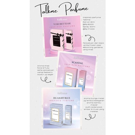 parfum talkme
