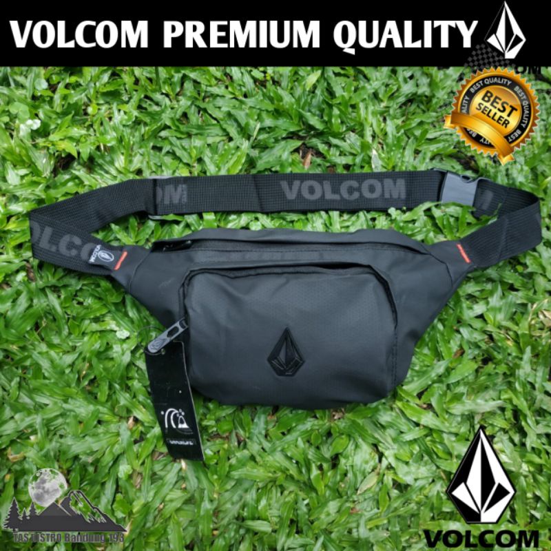 waistbag VOLCOM 03 waterproof Grade 0ri tas slempang pria