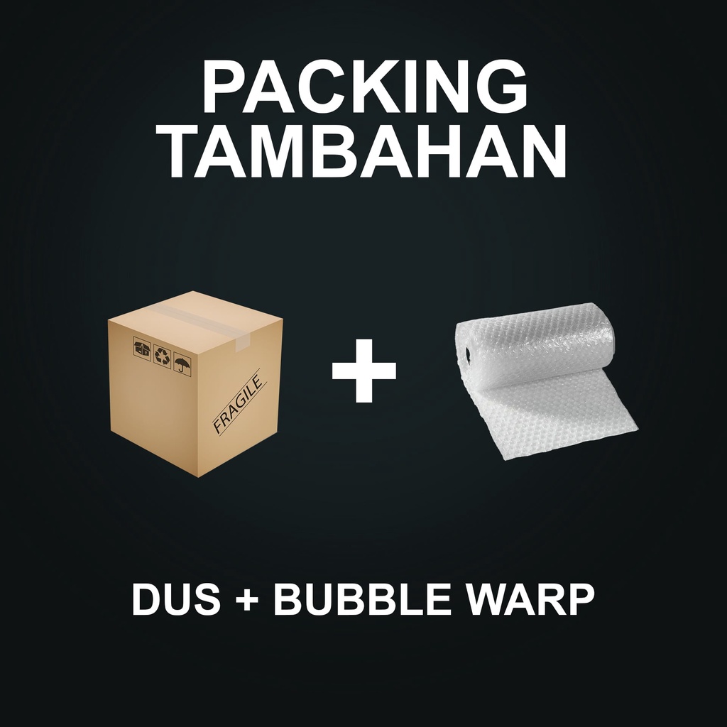 

Packing Extra Kardus / Tambahan Keamanan Pengiriman