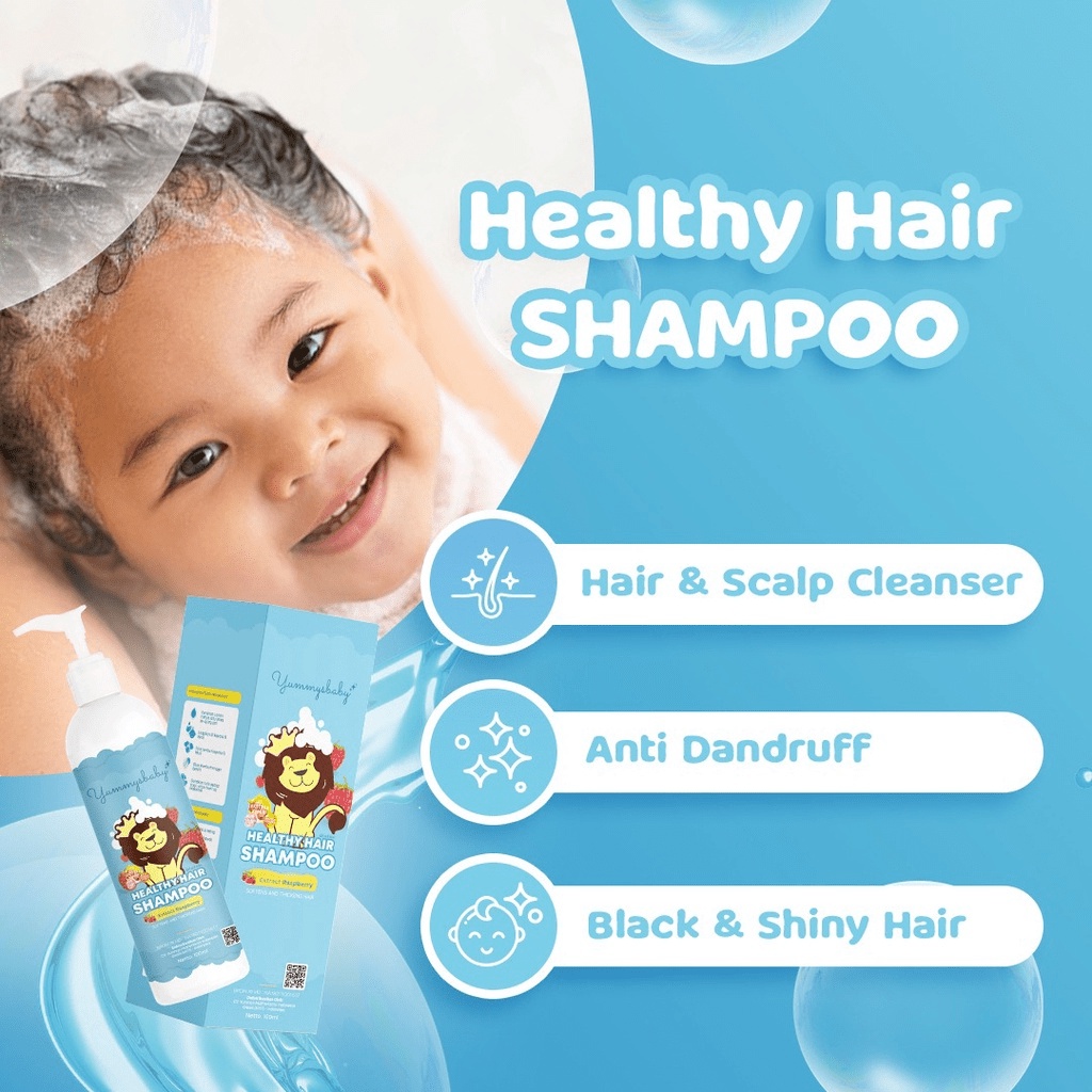 Yummys Baby Shampoo &amp; Serum - Penumbuh Rambut Bayi 100ml