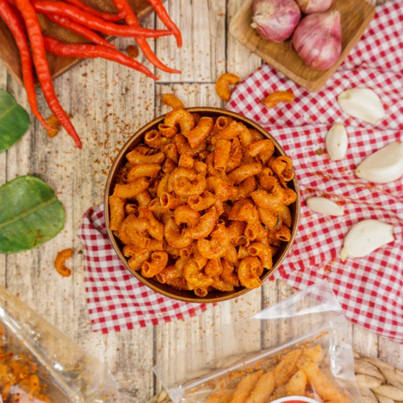 

MAKARONI PEDAS DAUN JERUK
