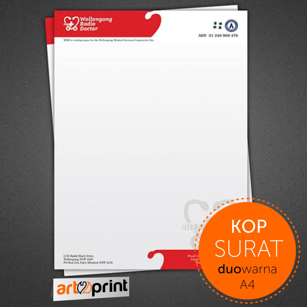 

Kop Surat A4 BW (Satu Warna)