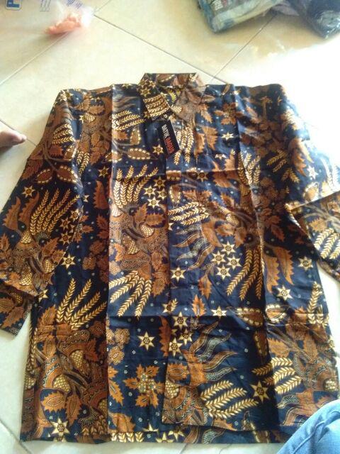 Batik Bagus Kemeja Batik Sogan Klasik Manggar