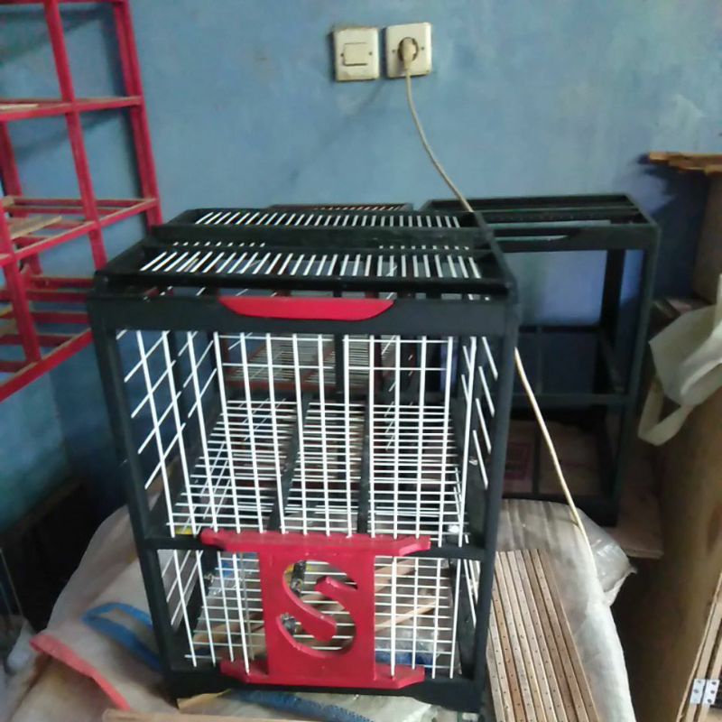 Dongdang Merpati 2 pintu ukiran full jati.