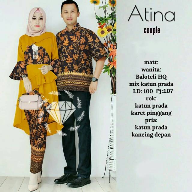 SARIMBIT COUPLE BAJU CAPEL KELUARGA COPEL PASANGAN BAJU CAPELAN GAMIS SUAMI ISTRI KAPELAN MUSLIM BAH