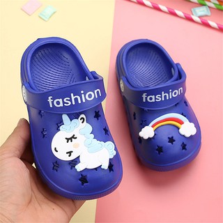 BOBORA Sepatu Bayi Sandal  Bahan Karet  Motif Kartun untuk 