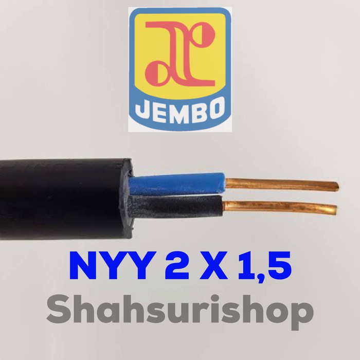 KABEL NYY 2X1,5 JEMBO METERAN KAWAT