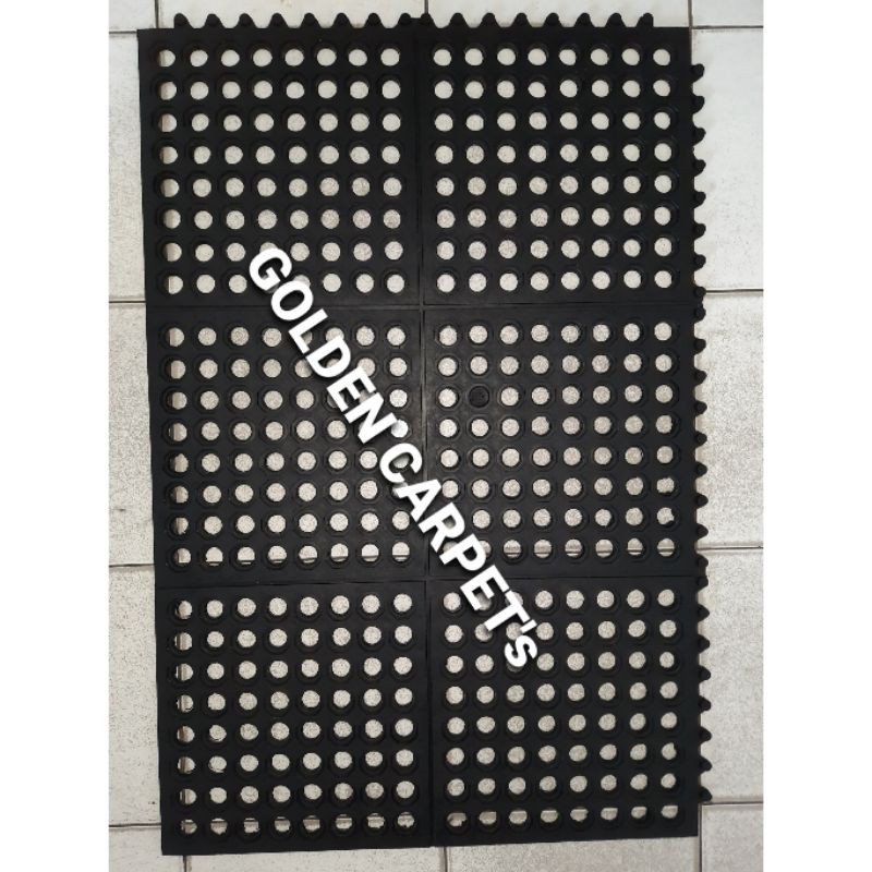 KARPET KARET KESET LANTAI ANTI SLIP UK 90 X 60 KARPET KAMAR MANDI