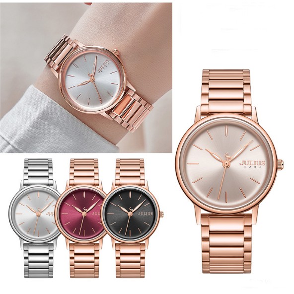 🇰🇷 BAGSOMNIA WATCH 1262 JAM TANGAN ORIGINAL KOREA JULIUS DESIGN WANITA