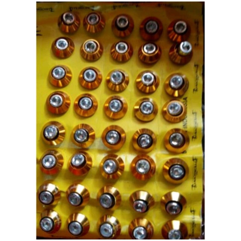 BAUT VARIASI BAUT L + RING MONEL VARIASI UNIVERSAL