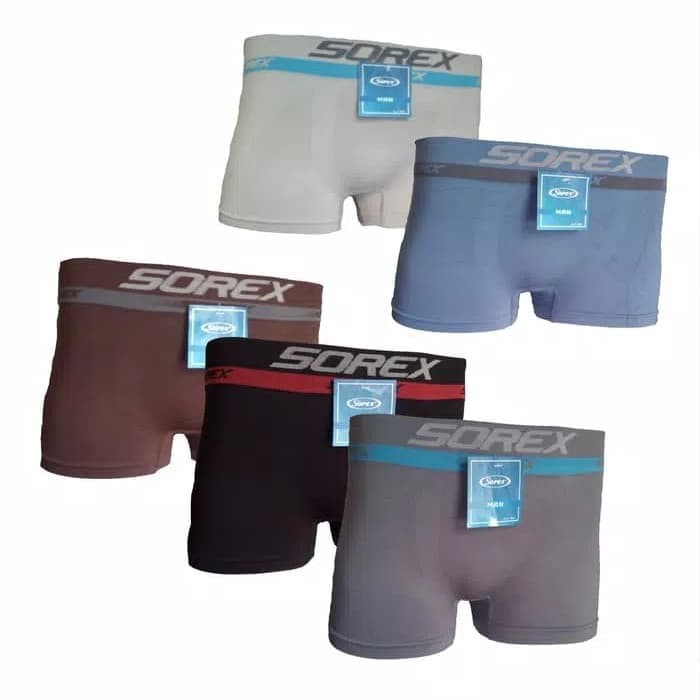 Celana Dalam Pria Dewasa Boxer-Segitiga Sorex / CD Kolor Cowok Laki Art 363,364,365,366,M3003,M 3007