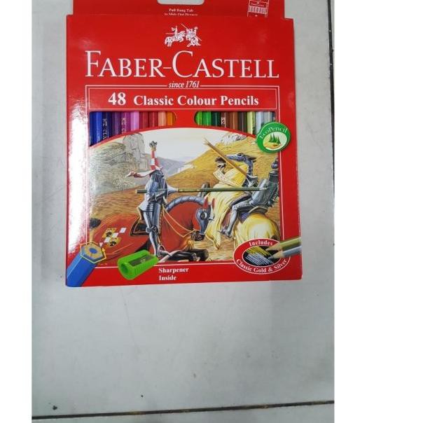 

❆ Pensil Warna Faber Castell 48 Warna ( Classic Color ) ☛