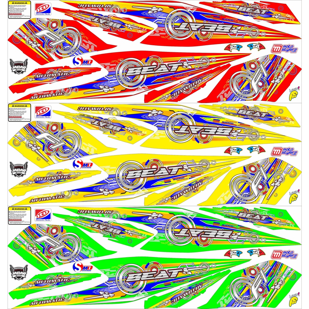 STRIPING VARIASI BEAT 2020 THAILLOK