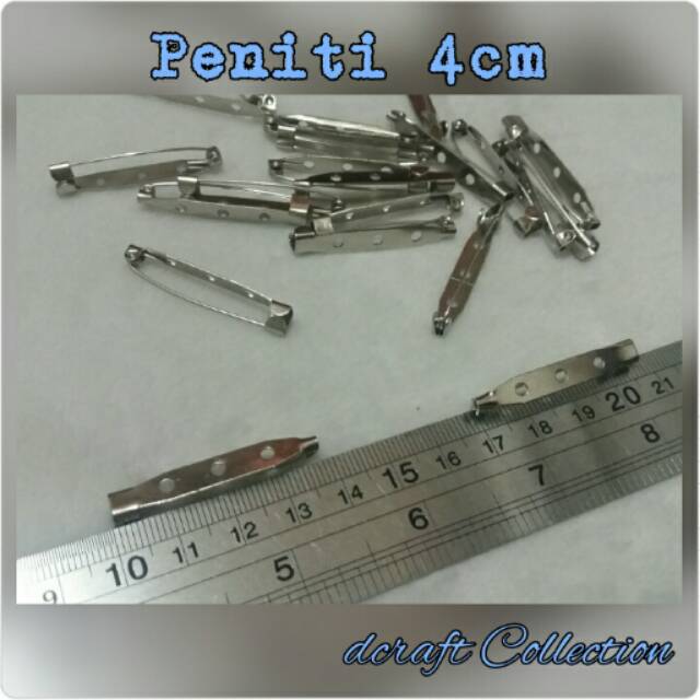 Peniti Bros 4cm Biasa per Gross