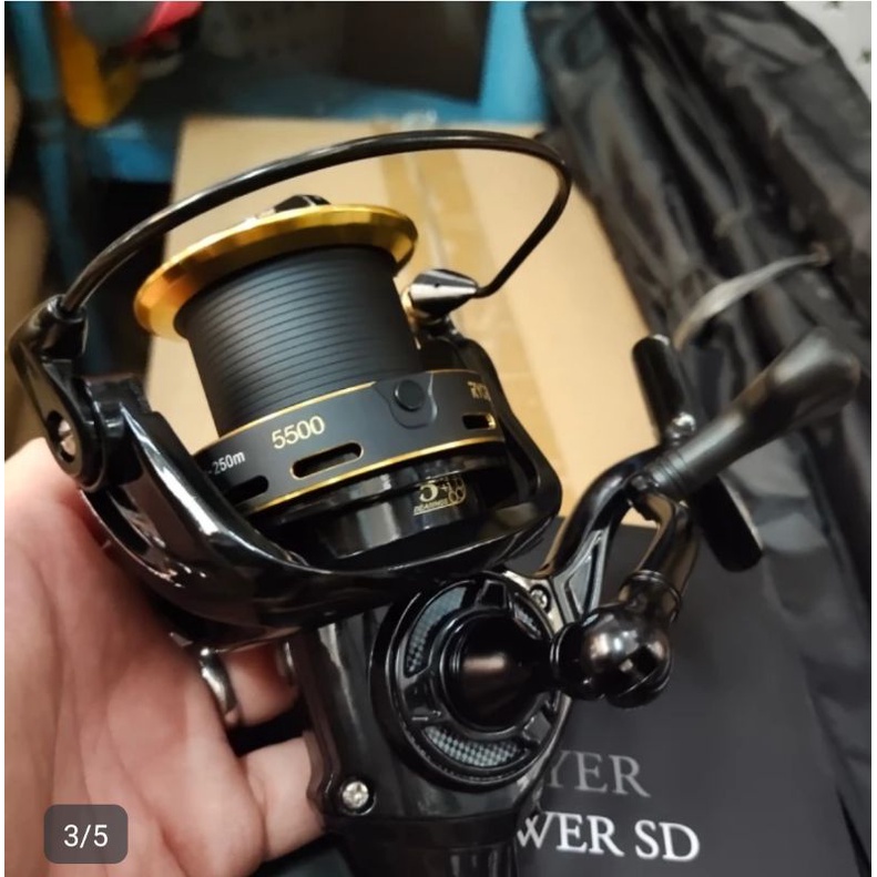 reel ryobi proskyer pilihan 5500 6500 atau twrbaru versi nose reel surf casting pasiran tebing Aquap