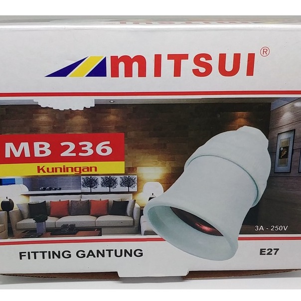 Fitting Lampu Mitsui Fitting Gantung MB 236 E27