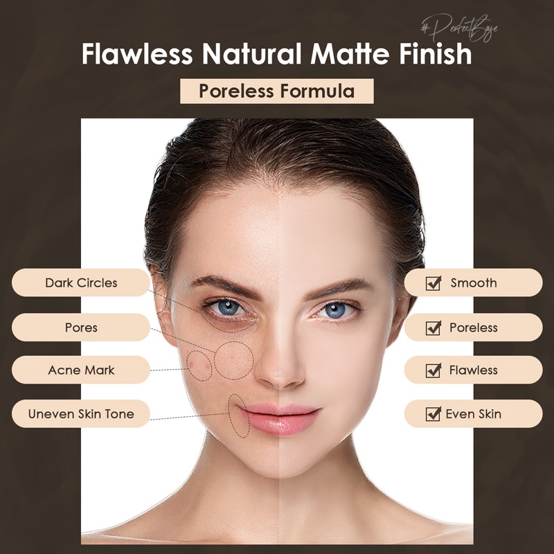 Focallure Perfect Base Poreless Foundation Liquid Matte Focallure Foundation Lasting Poreless Foundation Focallure