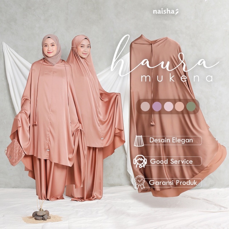 Mukena Premium / Mukena Dewasa / Mukena Silky Premium / Haura Mukena Dewasa