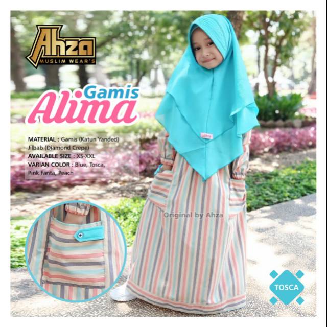 Gamis anak Alima series dari Ahza
