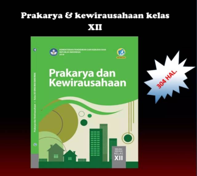 Satu paket buku teks siswa 4 mata pelajaran 5 buku sma/SMK k13 dikbud kls 12 edisi terbaru