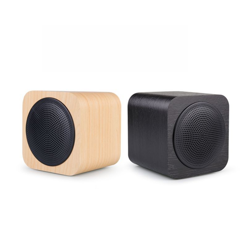 Original AVWOO Cube Mini Wooden Bluetooth Speaker A008