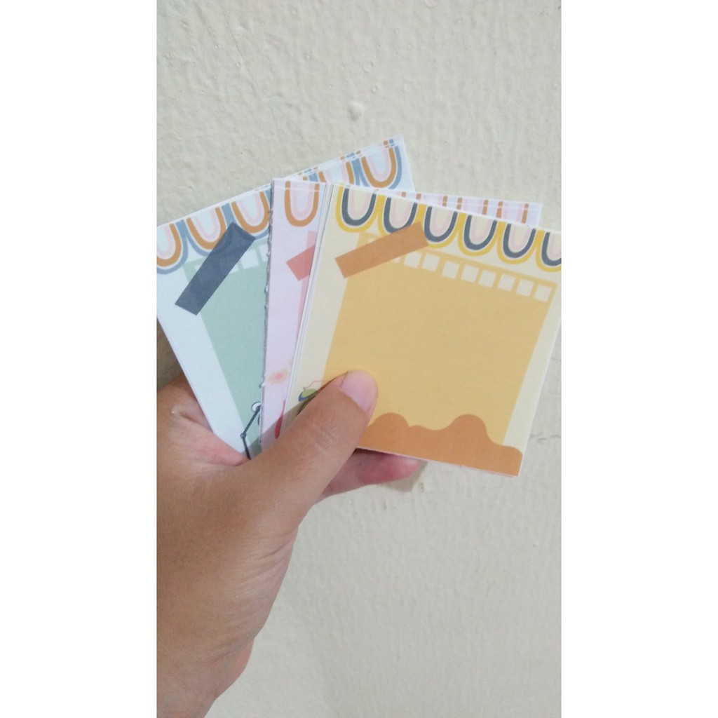 

Memo sheets / Kertas memo / Jurnaling dan catatan aesthetic