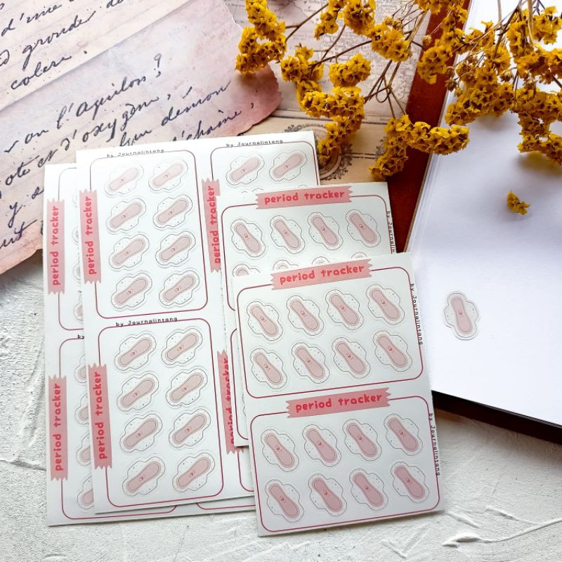 

Sticker Period Tracker | Stiker Menstruasi untuk Jurnal dan Bujo