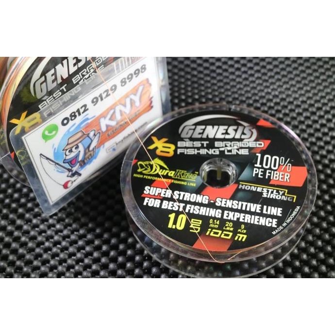 Benang Pancing Duraking Genesis Pe 1 9 Kg Senar Mancing Idola