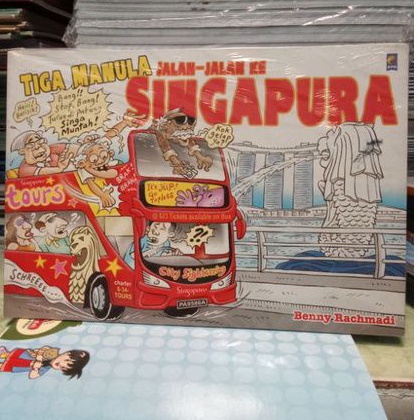 Buku Tiga Manula Jalan - Jalan ke Singapura