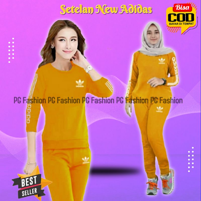 Setelan Olahraga Senam Training Wanita Trening Senam Terlaris