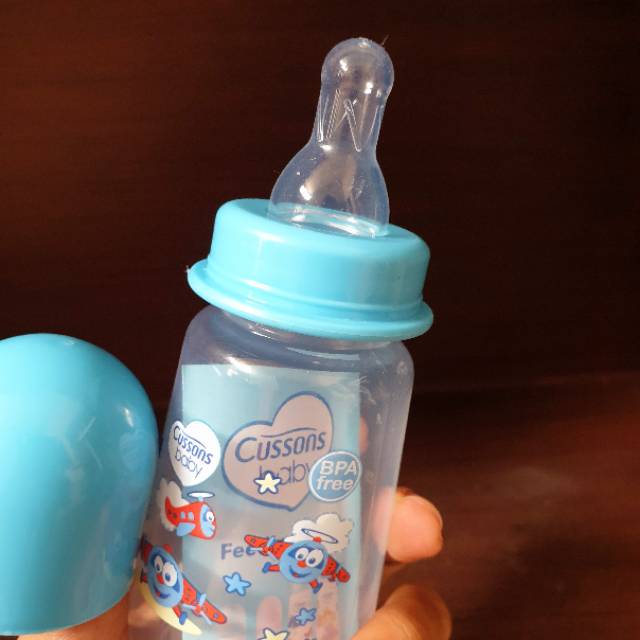 Milk Bottle Cussons Baby 250ml, 125ml, 60ml BPA Free | Botol Susu Bayi | Botol Dot Bulat Anti Colic