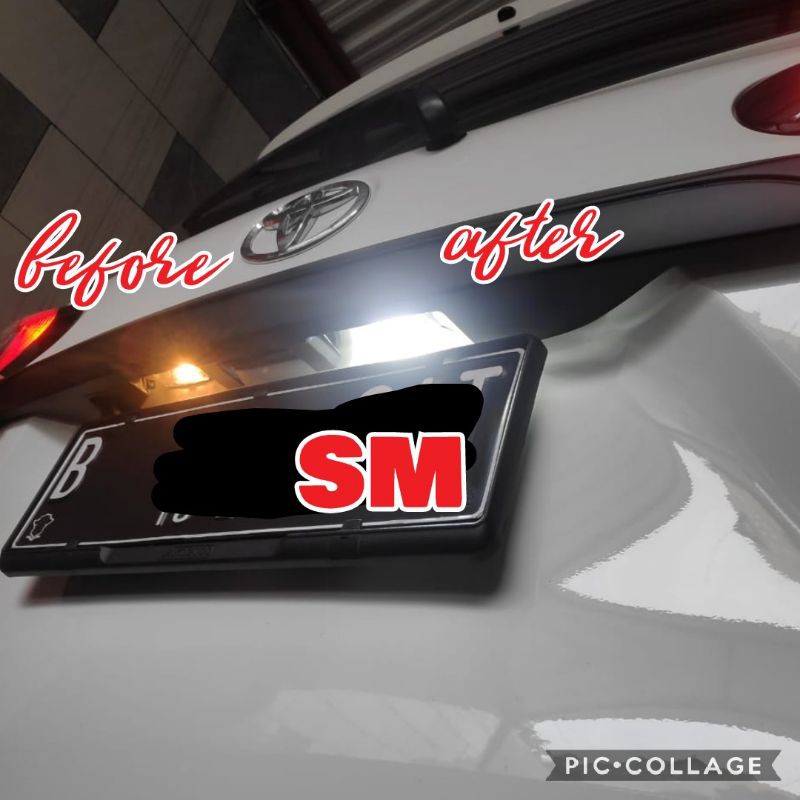 SIENTA sepasang lampu mundur lampu plat nomer lampu sen LED SUPER BRIGHT TOYOTA SIENTA