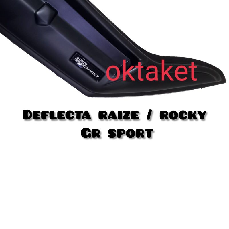 Deflekta / Deflecta talang kap mesin Toyota Raize daihatsu Rocky 2021