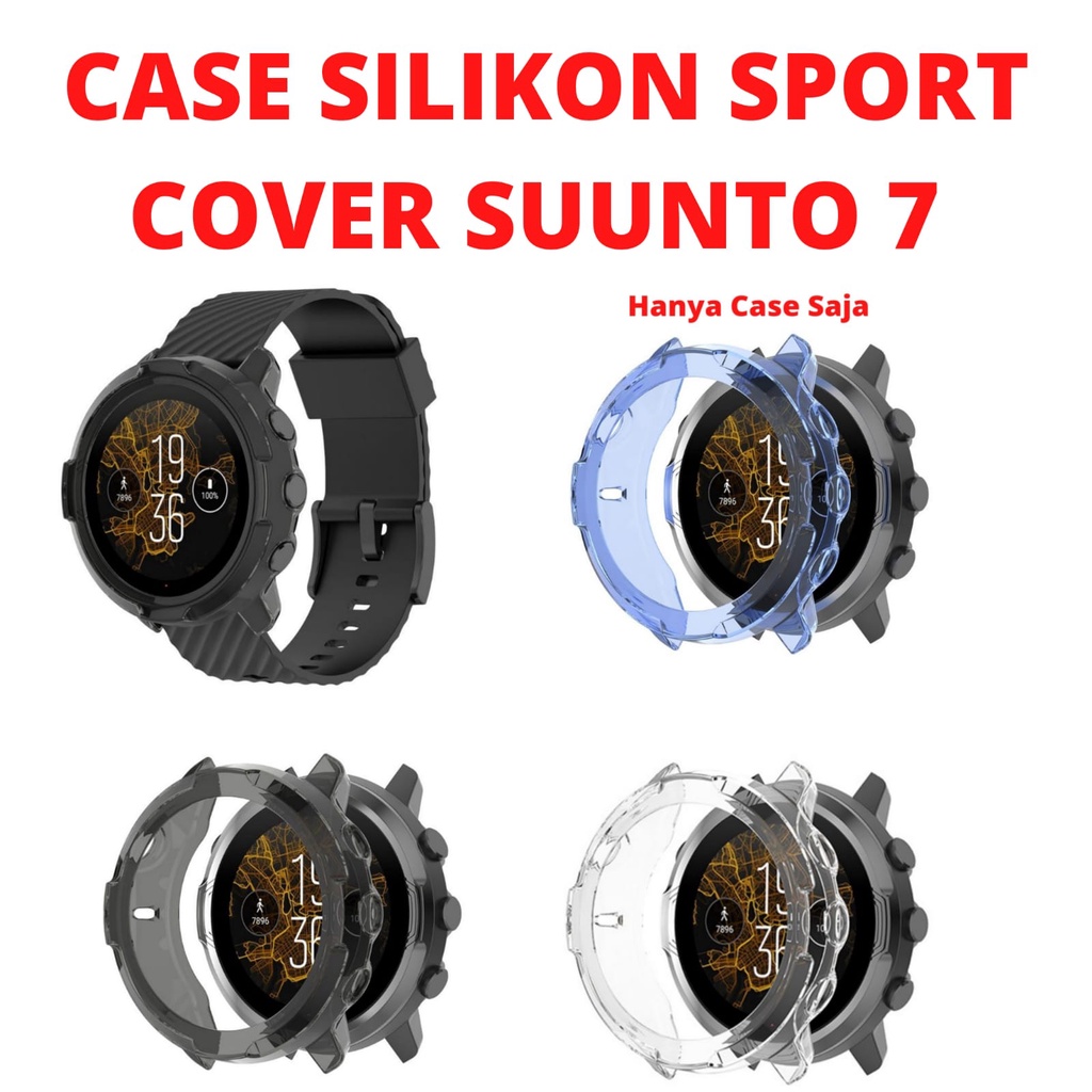 Case Silikon Cover casing Suunto 7 pelindung