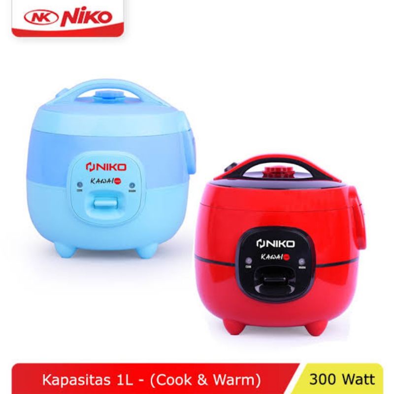 Niko Magic Com Mini 1 Liter 3in1 / Rice Cooker Mini Kawai