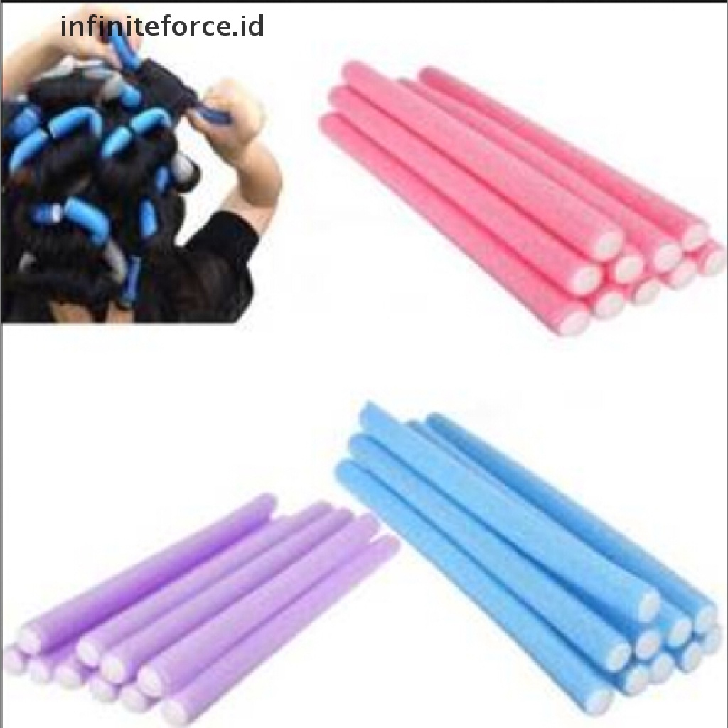 (Infiniteforce.Id) 5pcs / Set Roller Pengeriting Rambut Diy