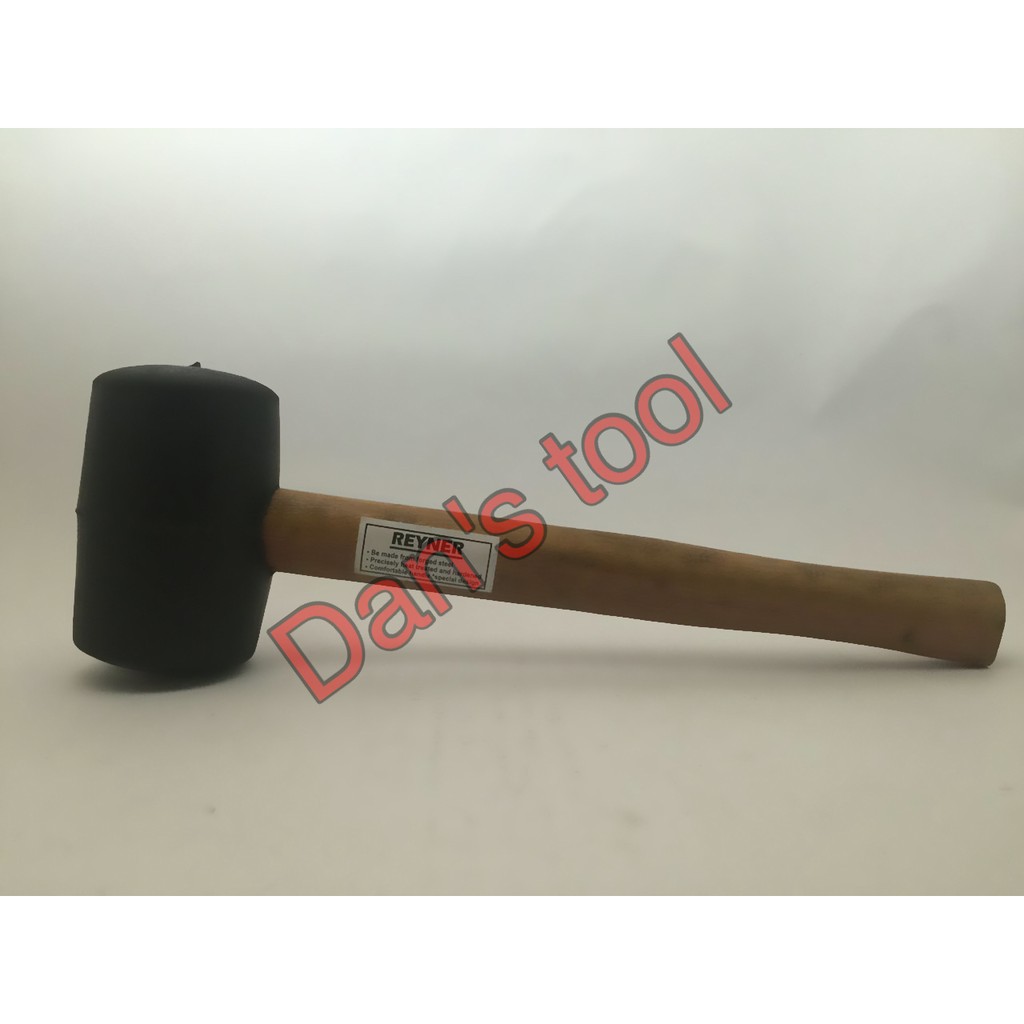Palu Karet Reyner Gagang Kayu 8oz