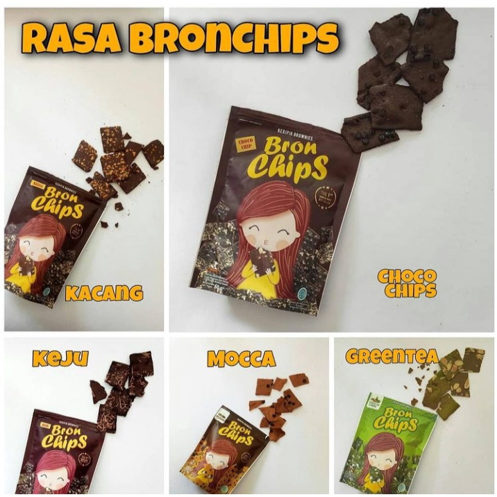 

Keripik Brownies Bronchips 60 gram