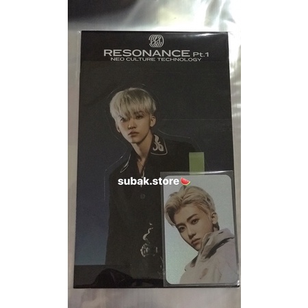 photocard jaemin holo resonance + standee