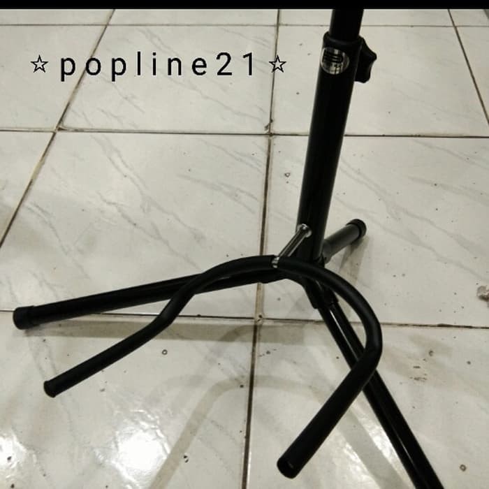 ALAT MUSIK  Stand Gitar Single POWER BEAT