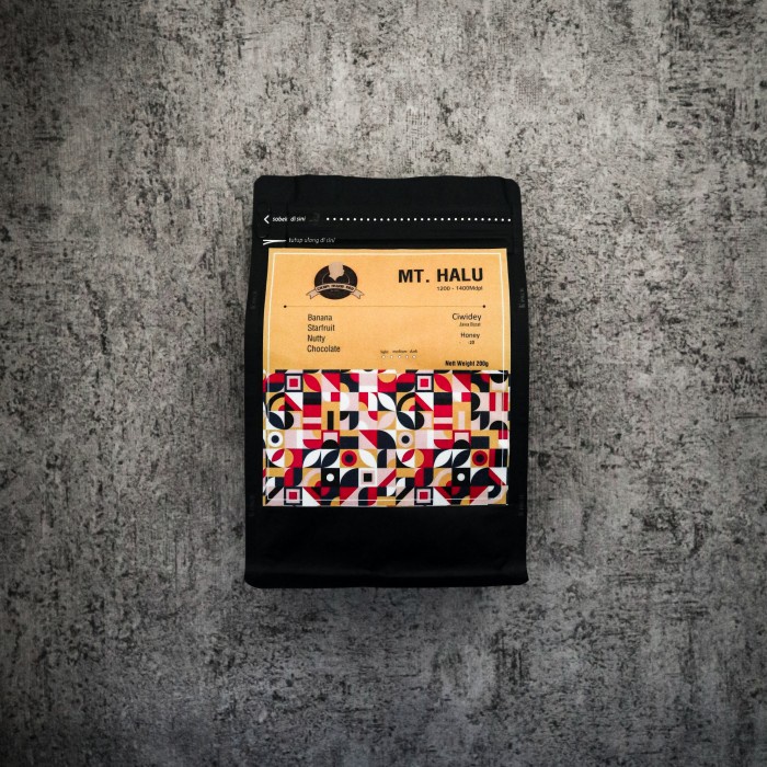 

Kopi Arabica Gunung Halu Honey Process Roasted Bean 200gr